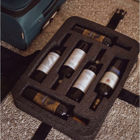 Kit de espuma protetora para 12 garrafas de vinhos