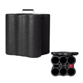 Case P/ Transportar 6 Garrafas De Vinho Mala Viagem Protetor